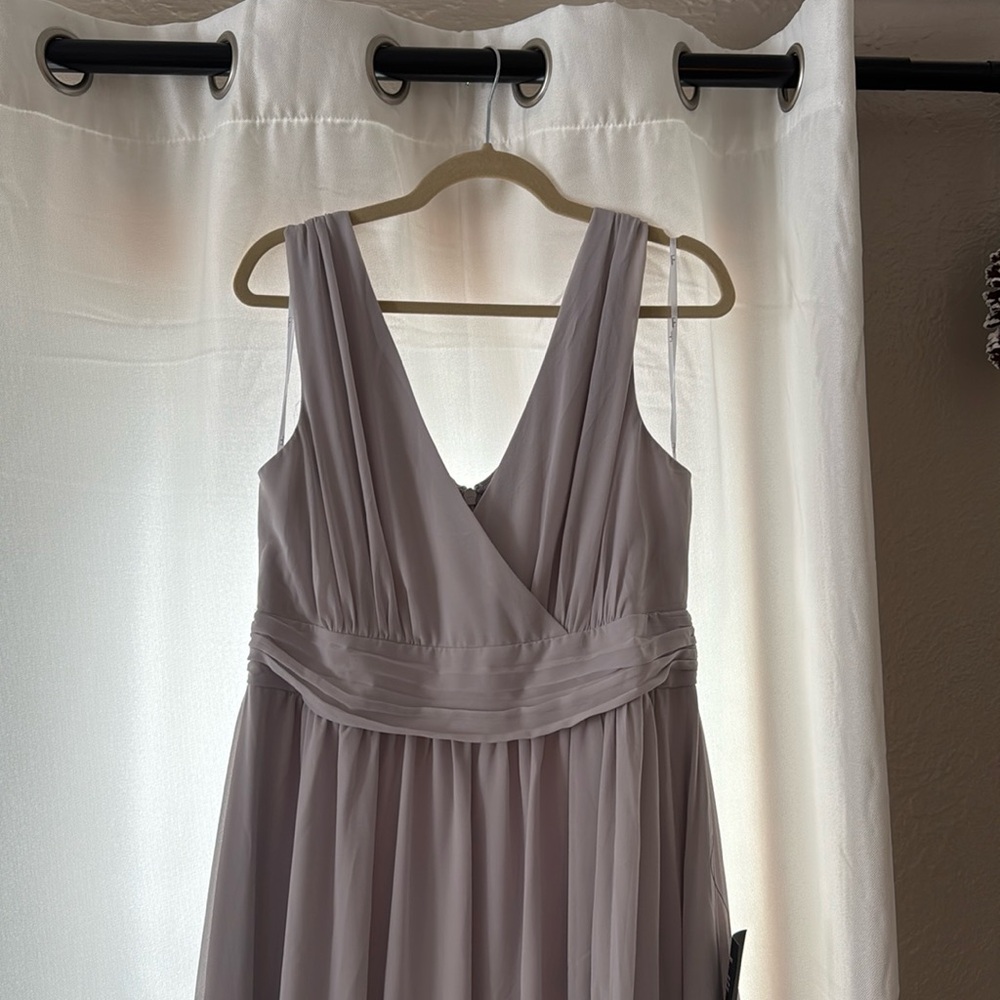 Lulus gray formal dress